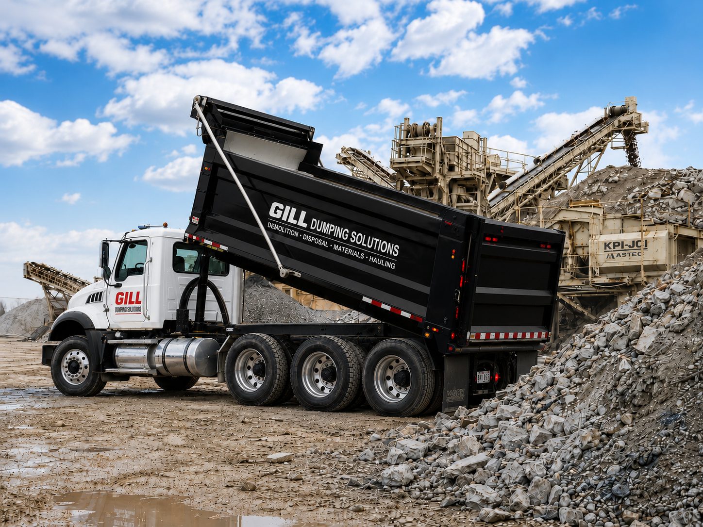 Demolition haul-off